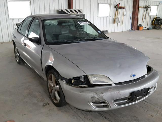 1G1JC524317200770 - 2001 CHEVROLET CAVALIER B SILVER photo 1