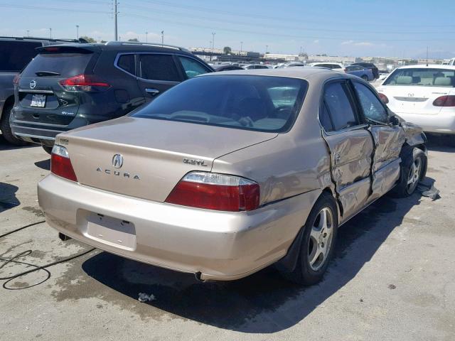 19UUA56622A033491 - 2002 ACURA 3.2TL GOLD photo 4