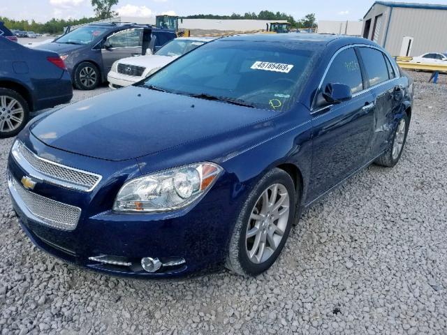 1G1ZE5E06CF293895 - 2012 CHEVROLET MALIBU LTZ 蓝色 照片 2