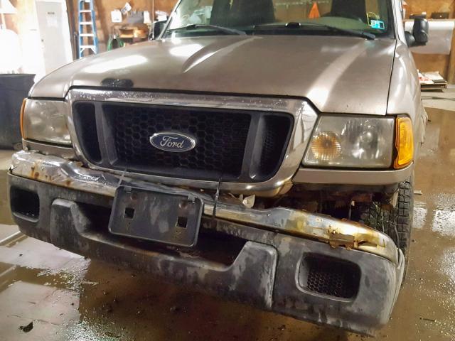 1FTZR15E94PA39044 - 2004 FORD RANGER SUP BEIGE photo 9