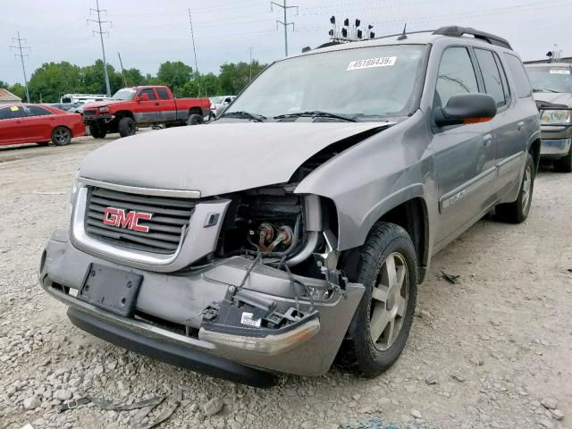 1GKET16S956136101 - 2005 GMC ENVOY XL GRAY photo 2