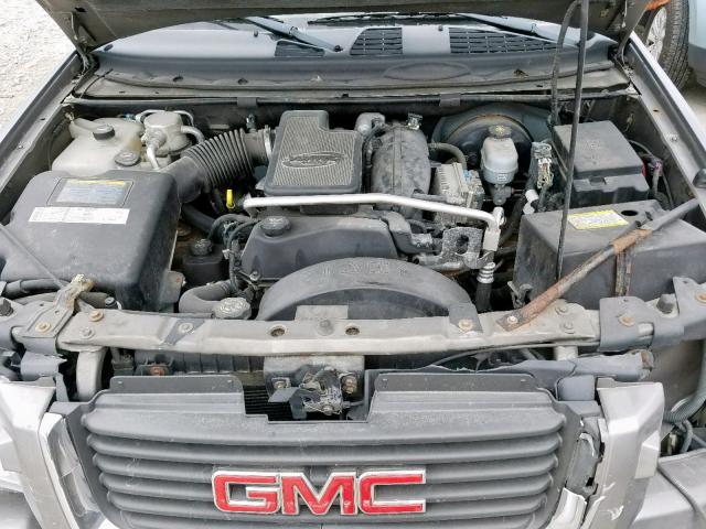 1GKET16S956136101 - 2005 GMC ENVOY XL GRAY photo 7