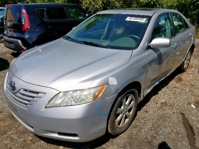 4T1BE46K47U050991 - 2007 TOYOTA CAMRY NEW SILVER photo 2