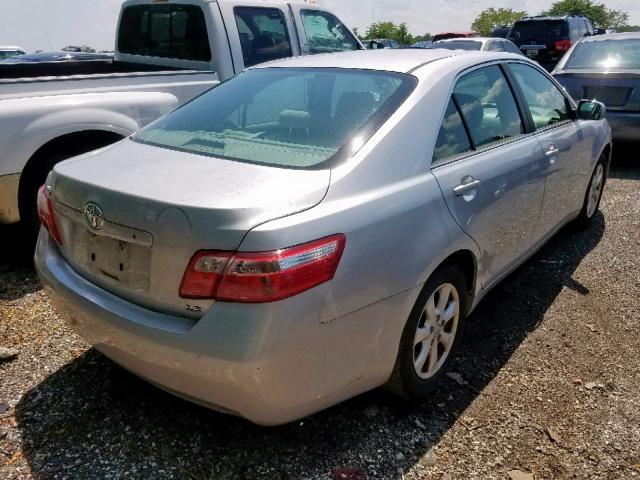 4T1BE46K47U050991 - 2007 TOYOTA CAMRY NEW SILVER photo 4