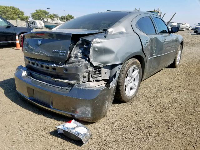 2B3CA3CV9AH206841 - 2010 DODGE CHARGER SX GRAY photo 4