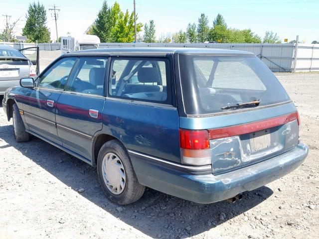 4S3BJ6337R7954246 - 1994 SUBARU LEGACY L MAROON photo 3