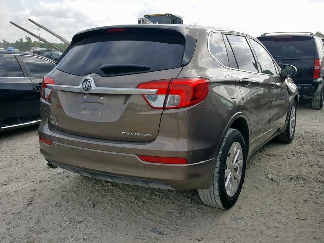 LRBFXBSA4HD048658 - 2017 BUICK ENVISION E BROWN photo 4