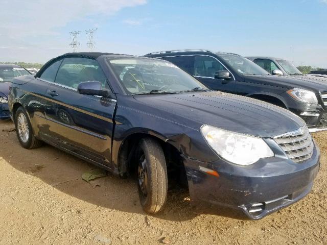 1C3LC55R98N249523 - 2008 CHRYSLER SEBRING TO BLUE photo 1