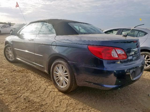 1C3LC55R98N249523 - 2008 CHRYSLER SEBRING TO BLUE photo 3