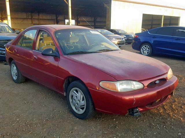 3FAFP13P9YR209002 - 2000 FORD ESCORT RED photo 1