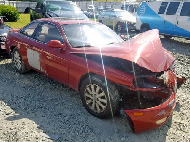 JT8UZ30C7N0016866 - 1992 LEXUS SC 400 RED photo 1