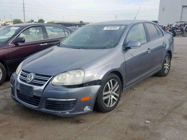 3VWPG71K07M182483 - 2007 VOLKSWAGEN JETTA 2.5 GRAY photo 2