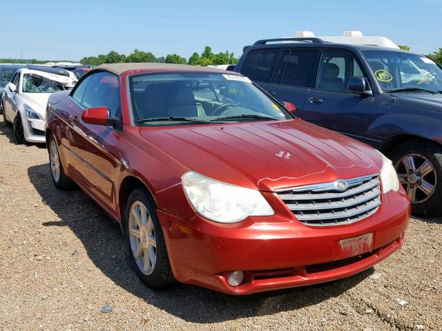 1C3LC55RX8N156932 - 2008 CHRYSLER SEBRING TO RED photo 1