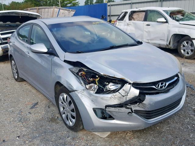 5NPDH4AE9BH020006 - 2011 HYUNDAI ELANTRA GL SILVER photo 1