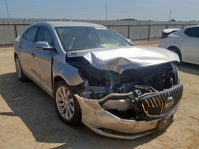 1G4GB5G33FF337589 - 2015 BUICK LACROSSE SILVER photo 1