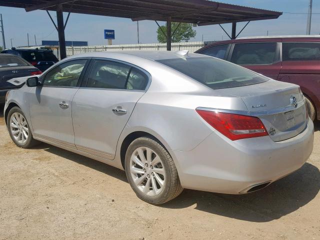 1G4GB5G33FF337589 - 2015 BUICK LACROSSE SILVER photo 3