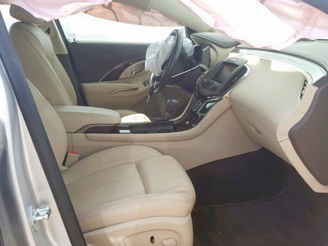 1G4GB5G33FF337589 - 2015 BUICK LACROSSE SILVER photo 5