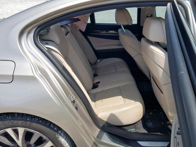 WBAKC6C52BC395131 - 2011 BMW 750I SILVER photo 6