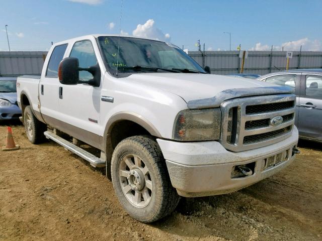 1FTWW31P25EA60488 - 2005 FORD F350 SRW S WHITE photo 1