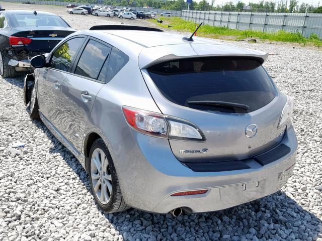 JM1BL1M59B1402866 - 2011 MAZDA 3 S GRAY photo 3