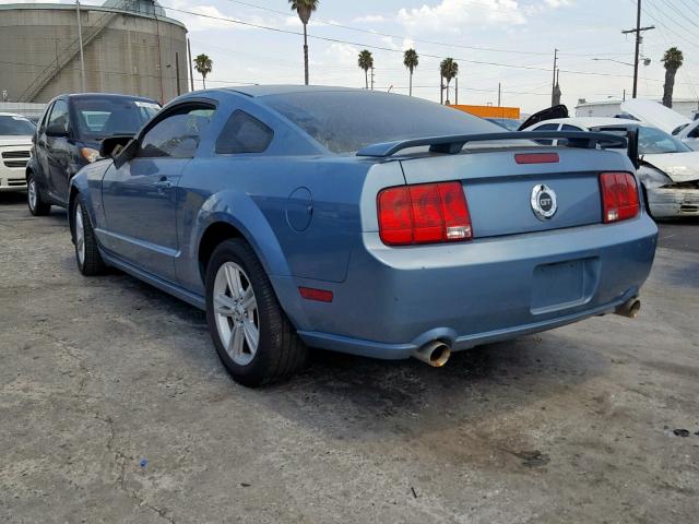 1ZVFT82H365194907 - 2006 FORD MUSTANG GT BLUE photo 3