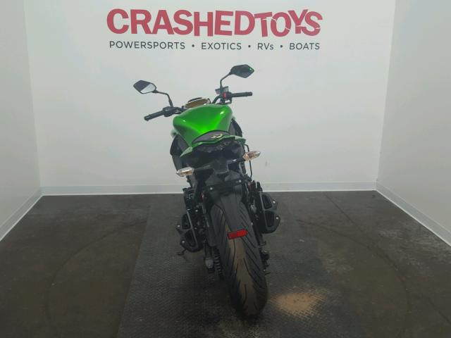 JKAZRCD17DA036991 - 2013 KAWASAKI ZR1000 D GREEN photo 4