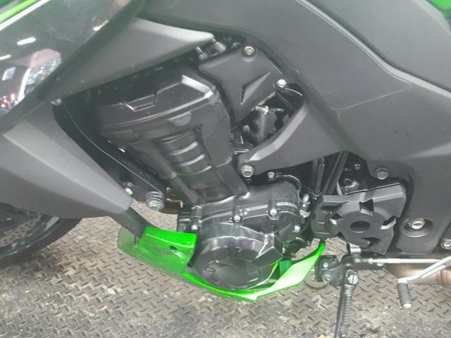 JKAZRCD17DA036991 - 2013 KAWASAKI ZR1000 D GREEN photo 6