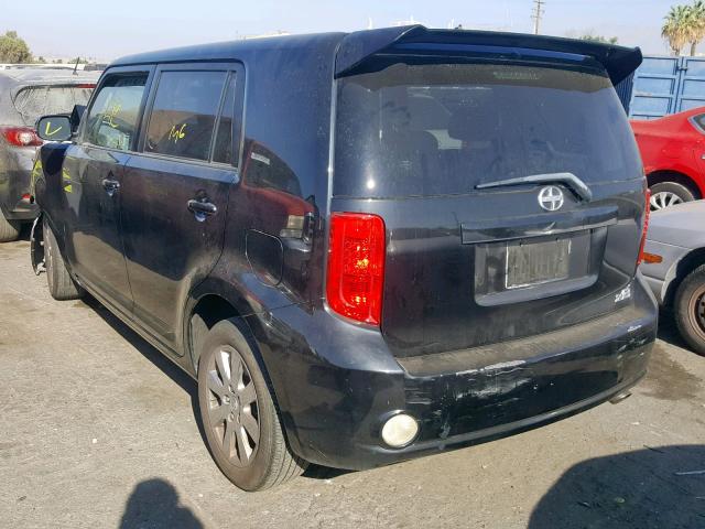 JTLKE50EX81027154 - 2008 TOYOTA SCION XB 黑色 照片 3