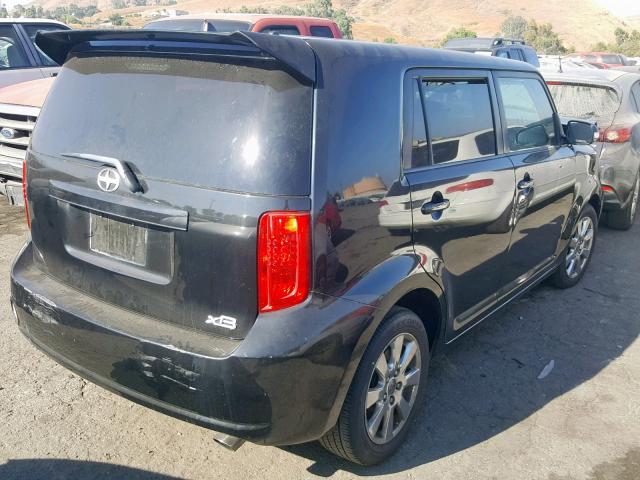 JTLKE50EX81027154 - 2008 TOYOTA SCION XB 黑色 照片 4