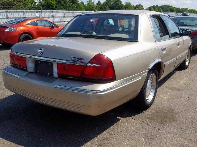 2MEFM75W7XX727666 - 1999 MERCURY GRAND MARQ GOLD photo 4