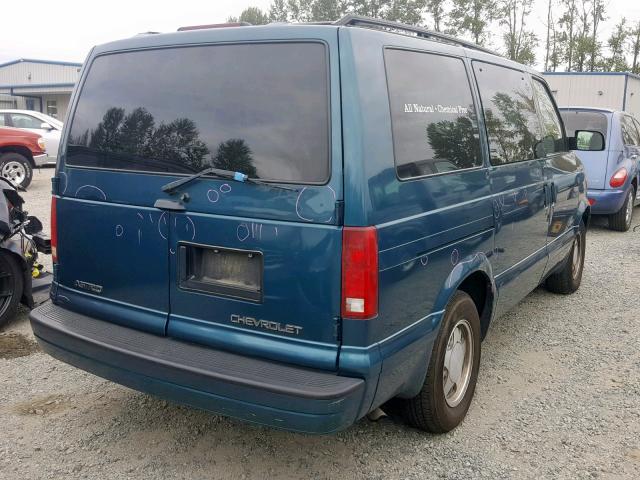 1GNDM19XX2B140616 - 2002 CHEVROLET ASTRO BLUE photo 4