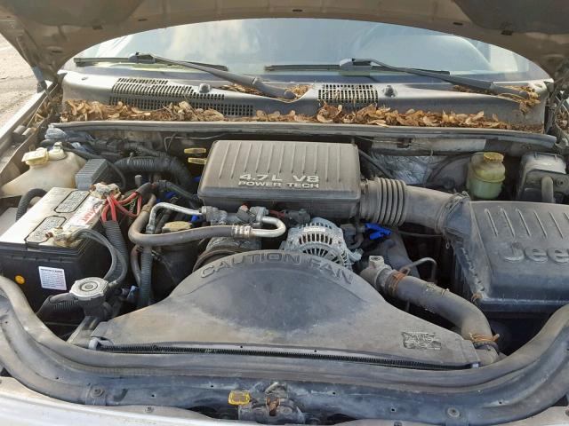 1J4GW68N8XC773608 - 1999 JEEP GRAND CHER GRAY photo 7