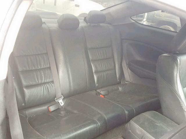 1HGCS21818A801129 - 2008 HONDA ACCORD EXL BLUE photo 6