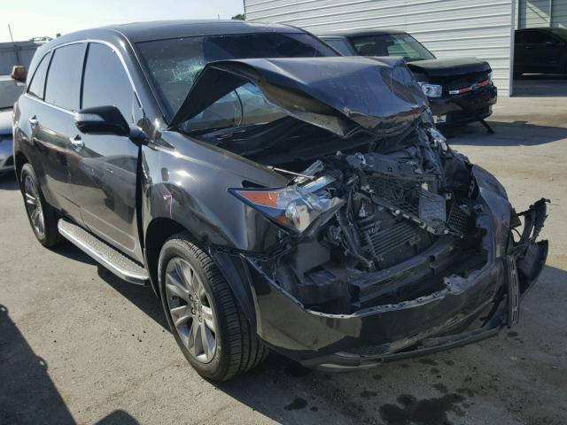 2HNYD2H80DH506341 - 2013 ACURA MDX ADVANC BLACK photo 1