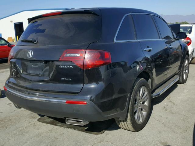 2HNYD2H80DH506341 - 2013 ACURA MDX ADVANC BLACK photo 4