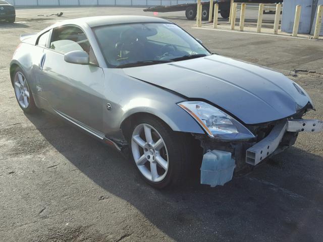 JN1AZ34E43T020596 - 2003 NISSAN 350Z COUPE GRAY photo 1