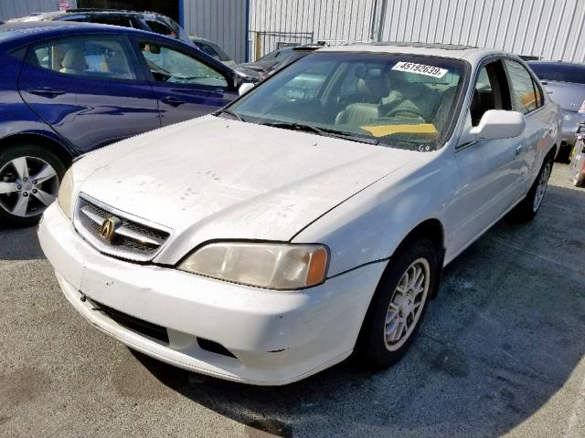 19UUA56741A003562 - 2001 ACURA 3.2TL WHITE photo 2