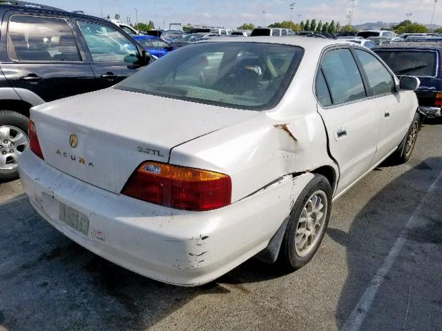 19UUA56741A003562 - 2001 ACURA 3.2TL WHITE photo 4