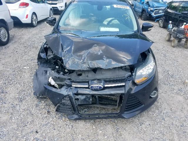 1FAHP3N27CL426240 - 2012 FORD FOCUS TITA BLACK photo 7