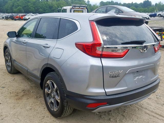 7FARW2H57JE103134 - 2018 HONDA CR-V EX GRAY photo 3