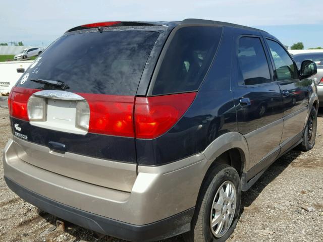 3G5DA03E54S581782 - 2004 BUICK RENDEZVOUS TWO TONE photo 4