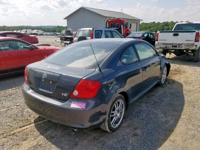 JTKDE167450033015 - 2005 TOYOTA SCION TC ნაცრისფერი ფოტო 4