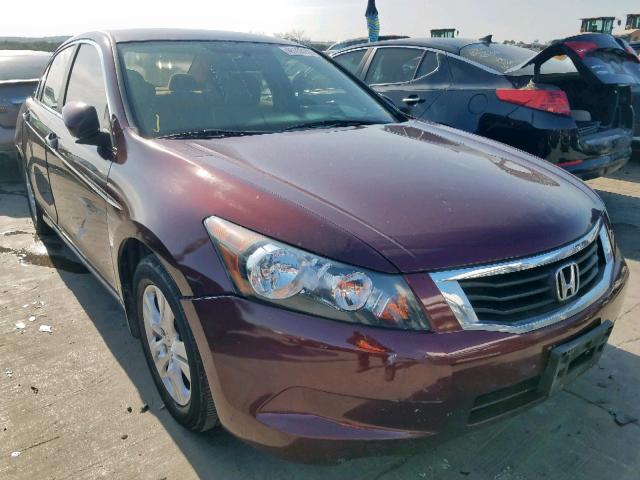 1HGCP2F47AA089027 - 2010 HONDA ACCORD LXP BURGUNDY photo 1