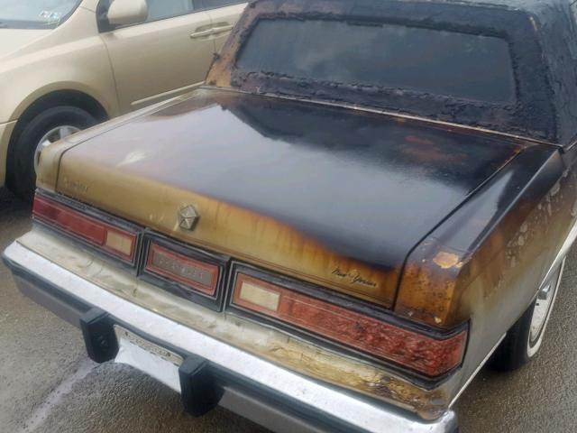 2C3BF66P9DR129546 - 1983 CHRYSLER NEW YORKER SILVER photo 10