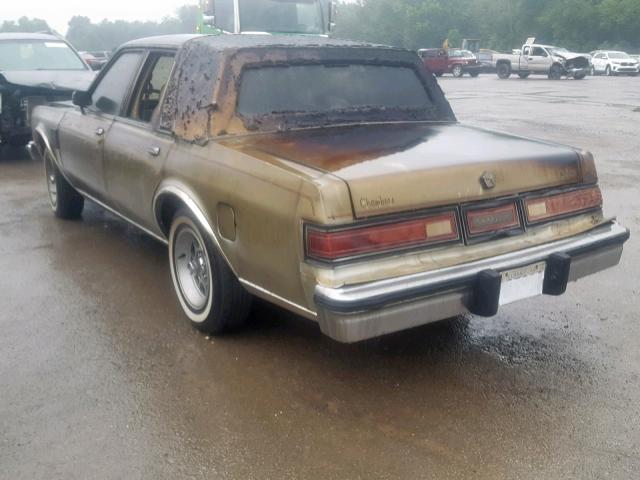2C3BF66P9DR129546 - 1983 CHRYSLER NEW YORKER SILVER photo 3