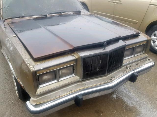 2C3BF66P9DR129546 - 1983 CHRYSLER NEW YORKER SILVER photo 9
