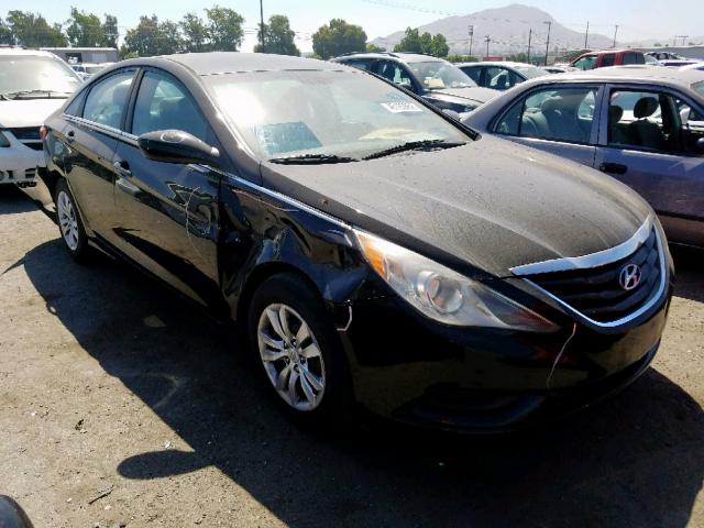 5NPEB4AC6CH331348 - 2012 HYUNDAI SONATA GLS BLACK photo 1