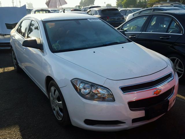 1G1ZA5E16BF156247 - 2011 CHEVROLET MALIBU LS თეთრი ფოტო 1