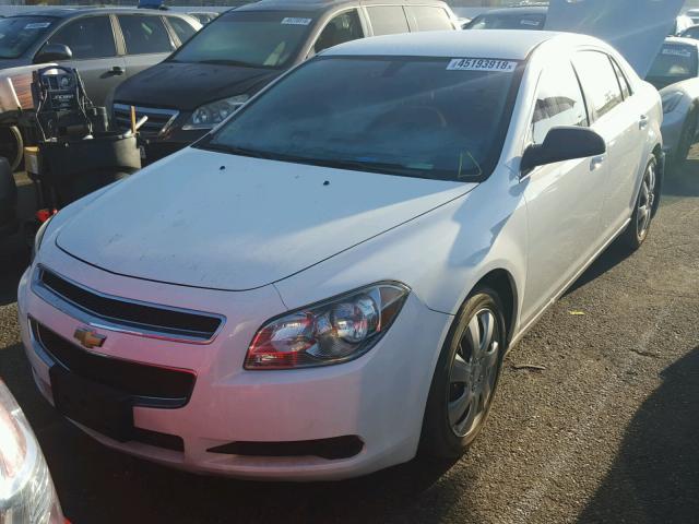 1G1ZA5E16BF156247 - 2011 CHEVROLET MALIBU LS თეთრი ფოტო 2