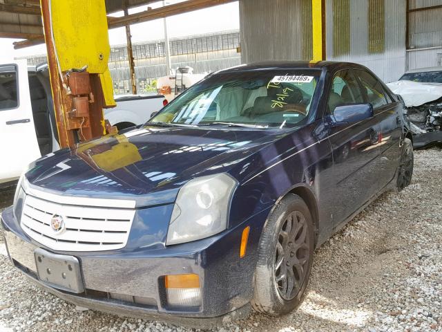 1G6DP577X60152389 - 2006 CADILLAC CTS HI FEA BLUE photo 2